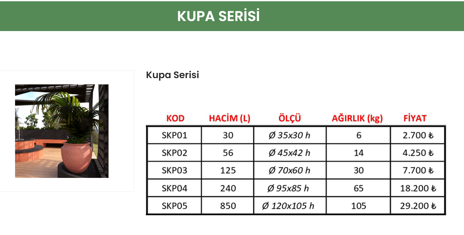 19  KUPA SERİSİ